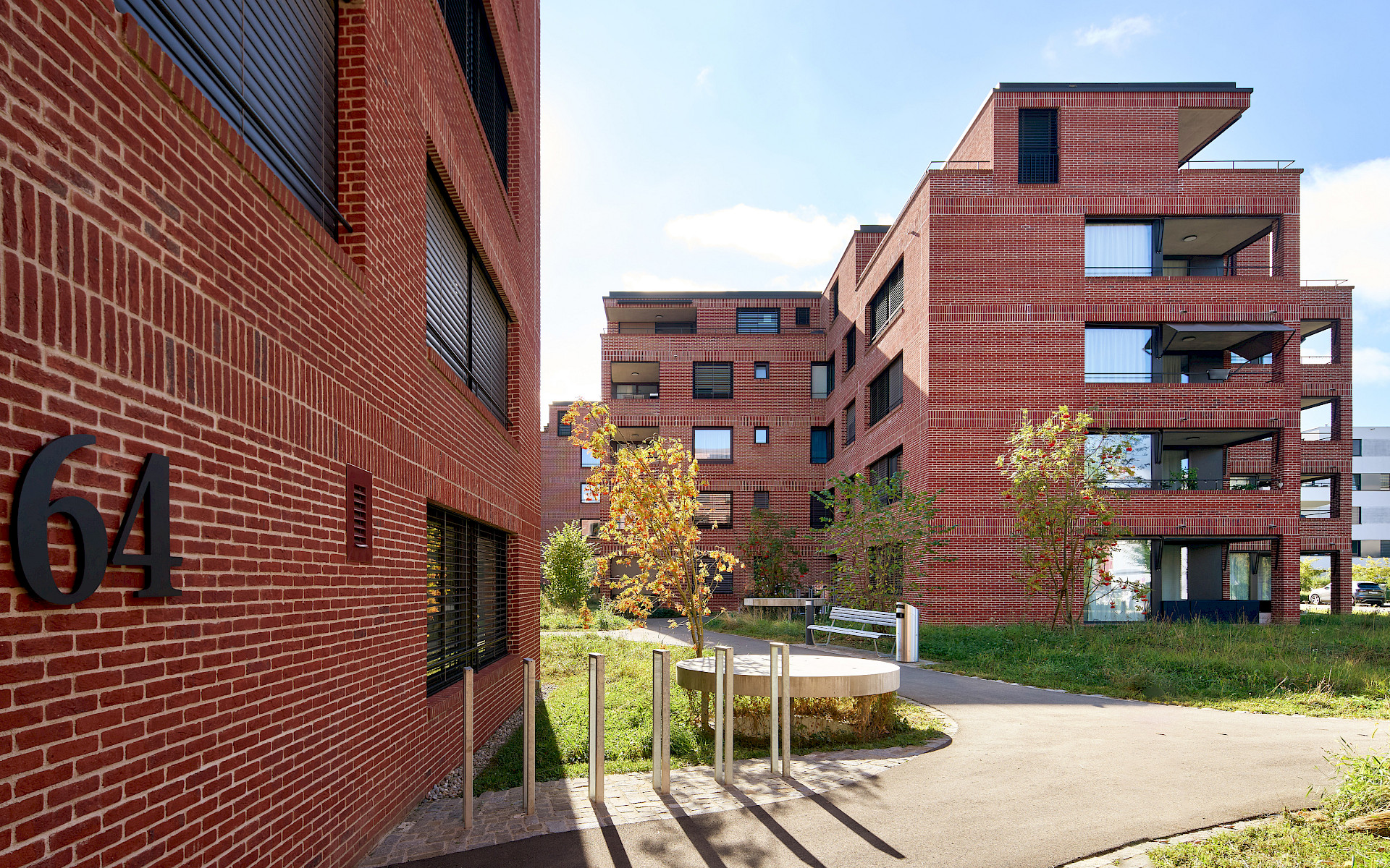 Neubau einer Mehrfamilienhaus-Siedlung in Regensdorf.