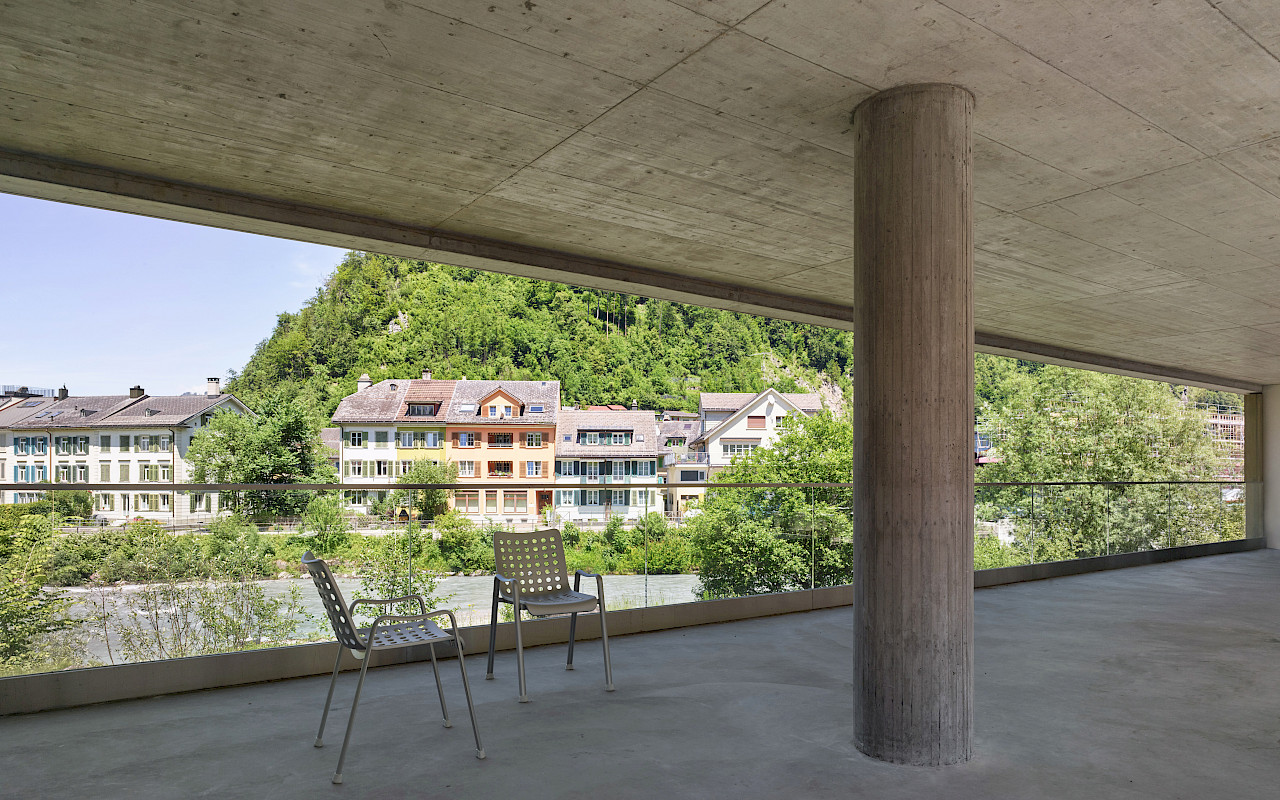 Um- und Neubau des Zentrums Glarnersteg in Schwanden.