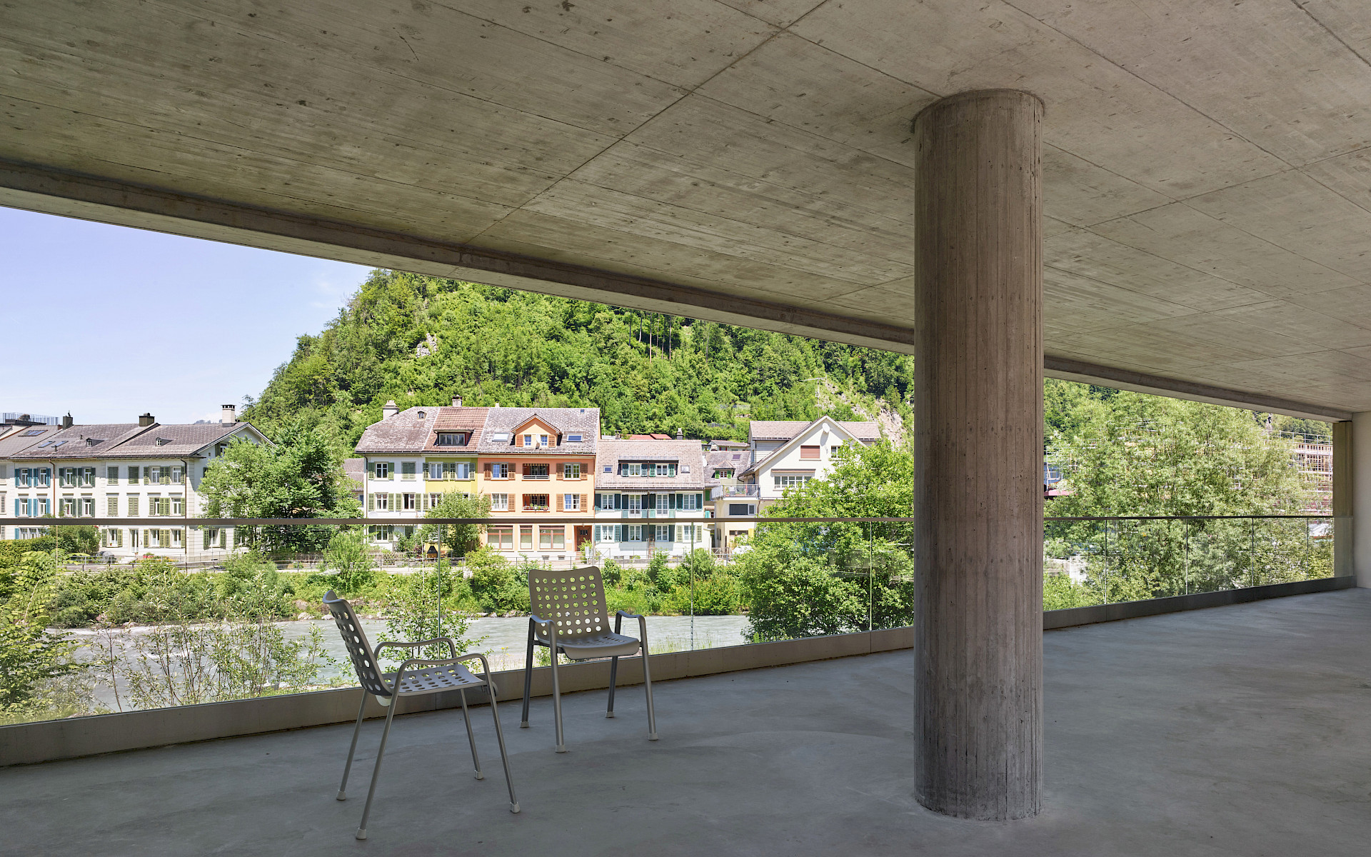 Um- und Neubau des Zentrums Glarnersteg in Schwanden.