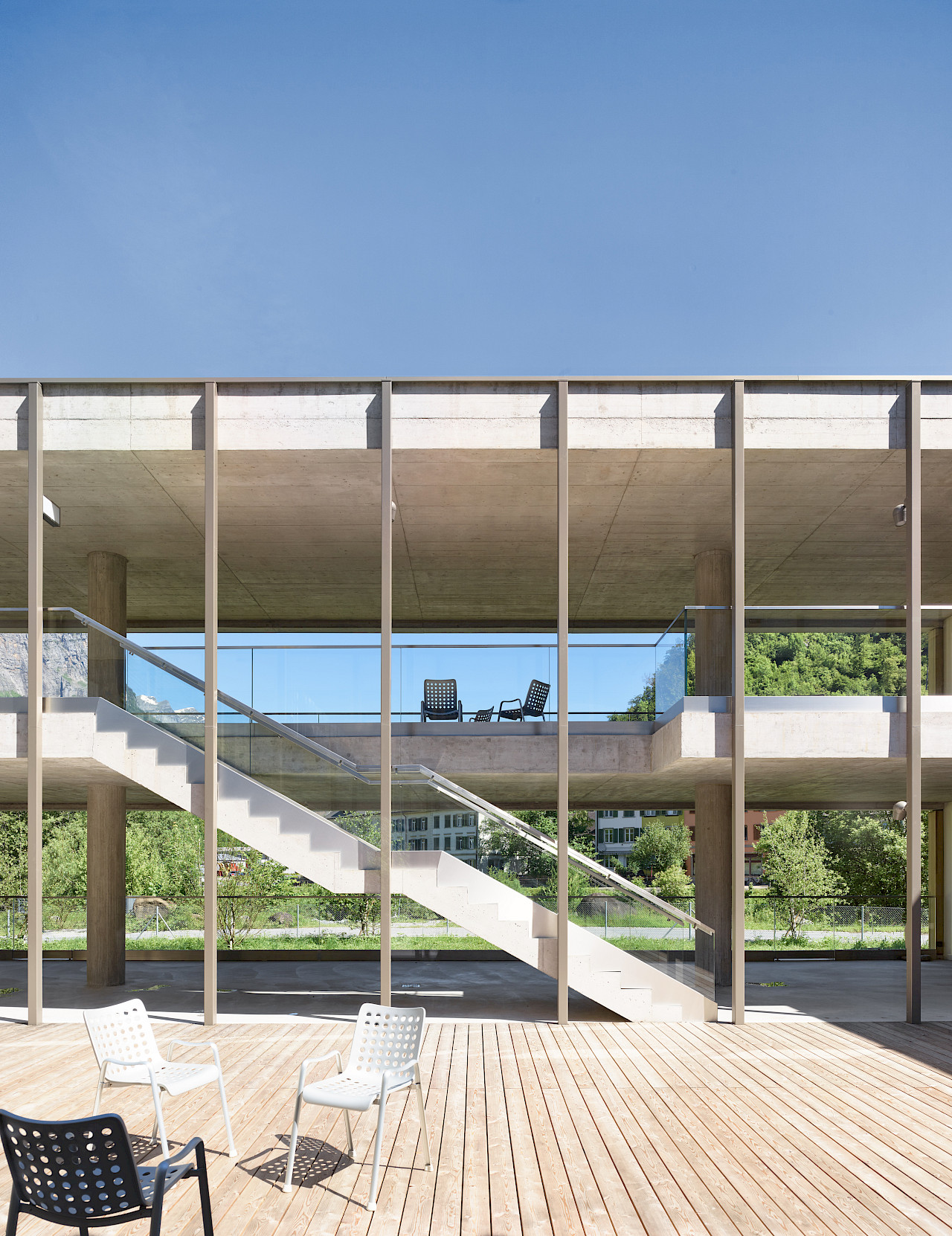 Um- und Neubau des Zentrums Glarnersteg in Schwanden.
