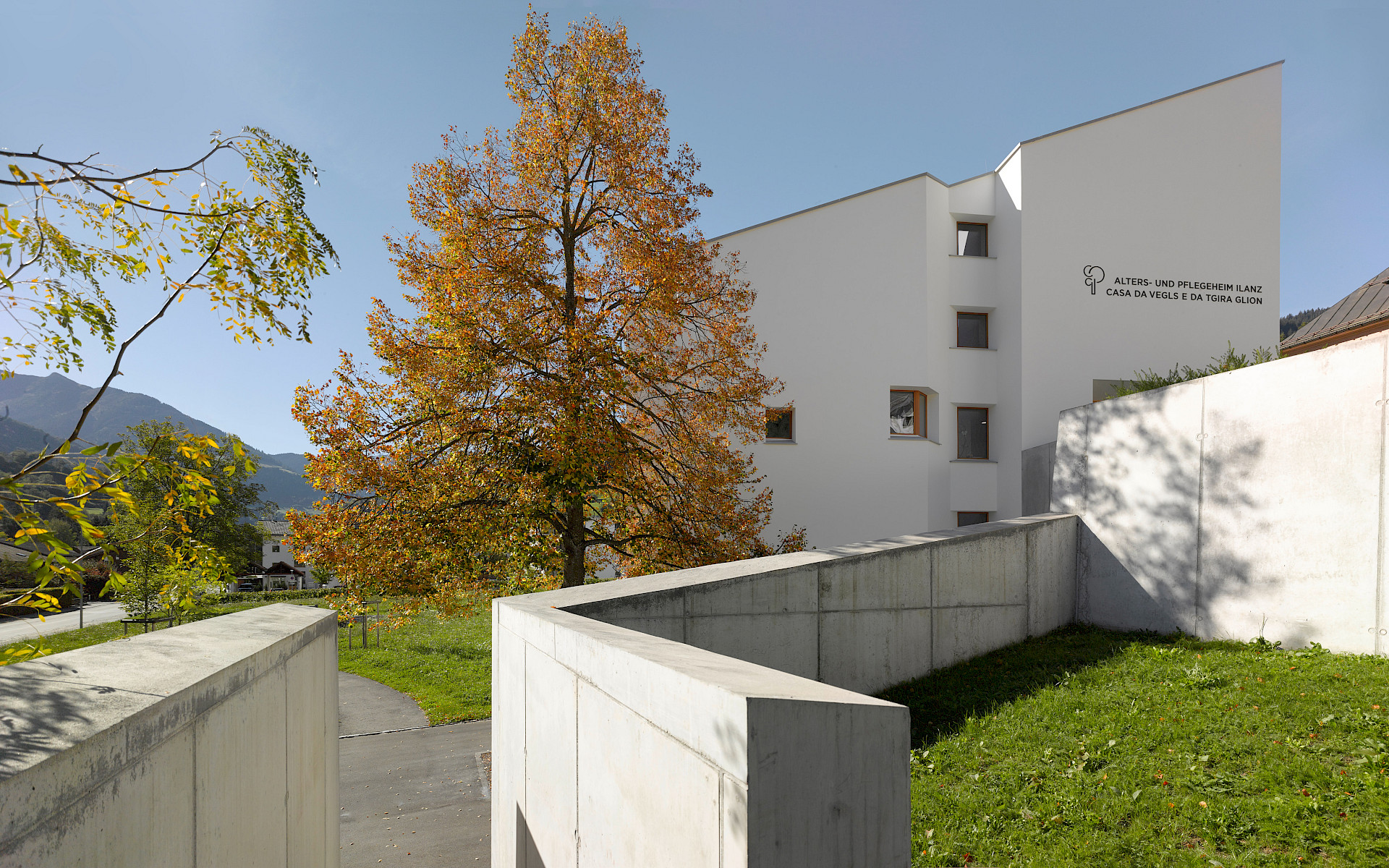 Erweiterung und Sanierung des Alters- und Pflegeheim in Ilanz.