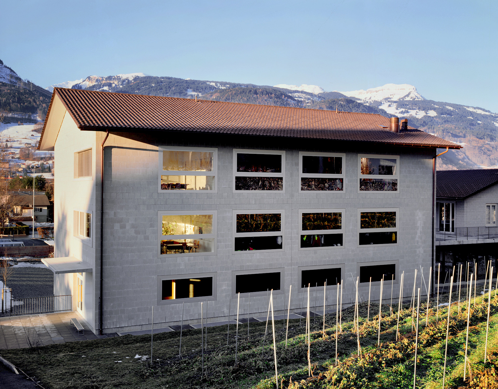 Erweiterung Schulanlage Böglifeld in Sargans.