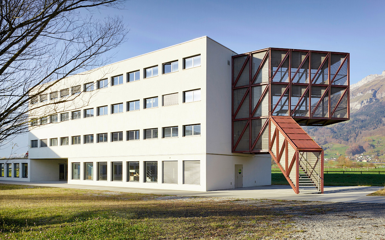 Umbau Geschlossene Übergangsabteilung Strafanstalt Saxerriet.